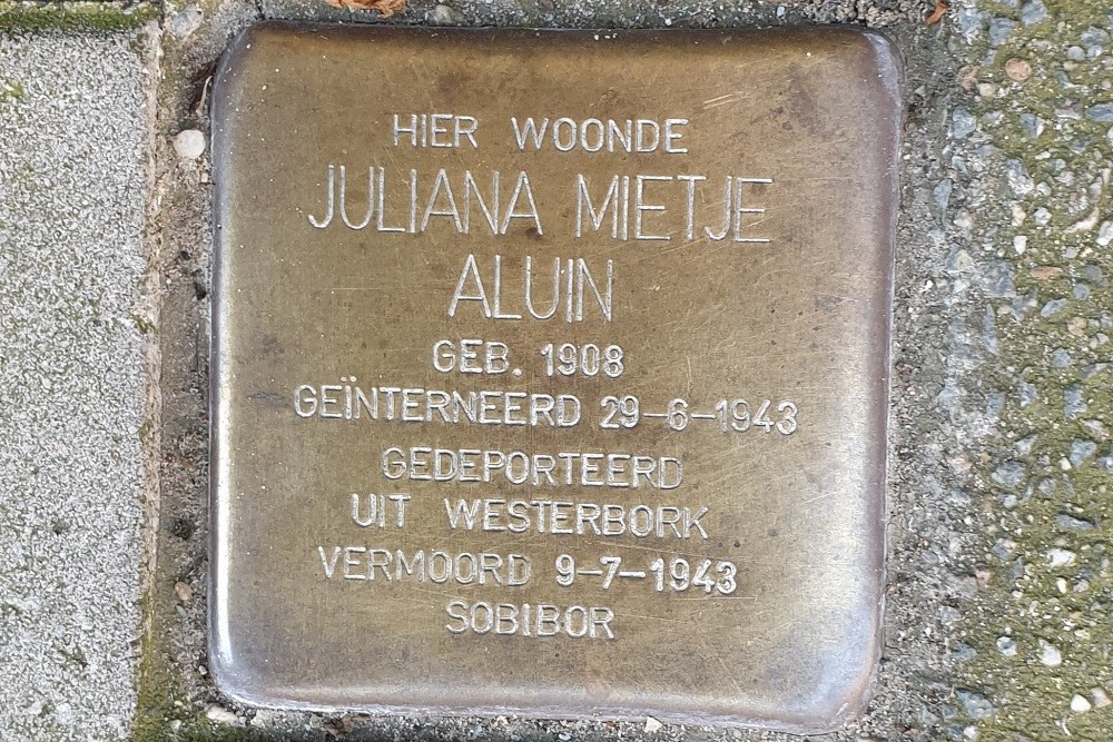 Stolperstein Pieter Pauwstraat 12 #1