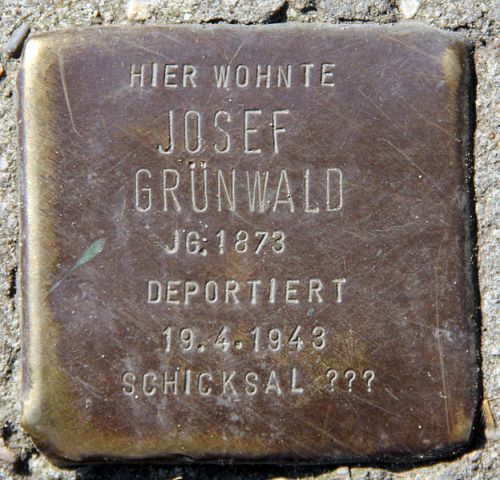 Stumbling Stones Moritzstraße 18 #2