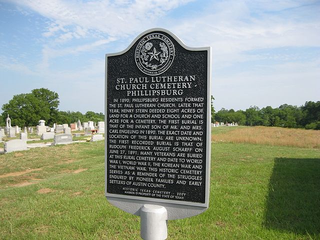 Veterans Graves St. Paul Lutheran Church Cemetery