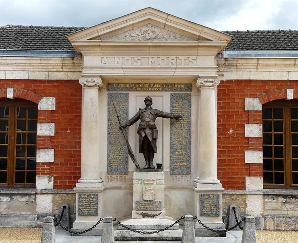 Oorlogsmonument Saint-Pardoux-la-Rivire