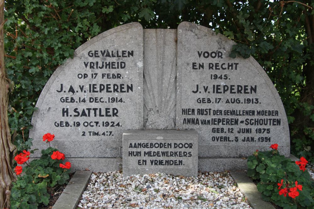 Dutch War Graves NH Churchyard Benschop #2