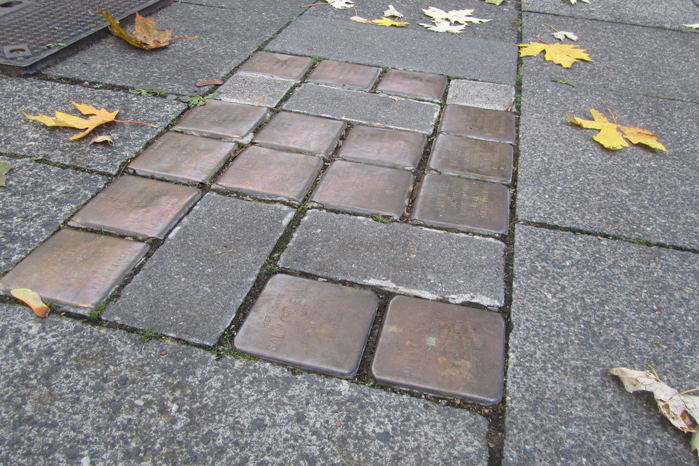 Stolpersteine Hardefuststrae 8 #1