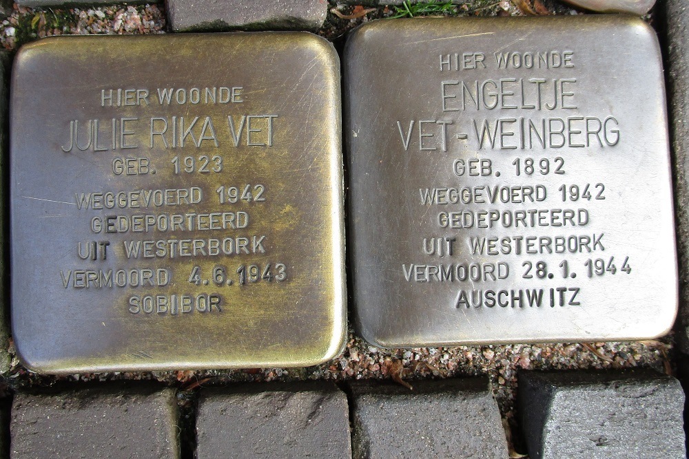 Stolpersteine Gedempte Gracht 16 #3