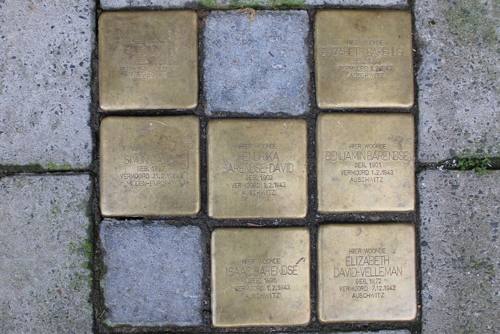 Stolpersteine Van Speijkstraat 141 #1