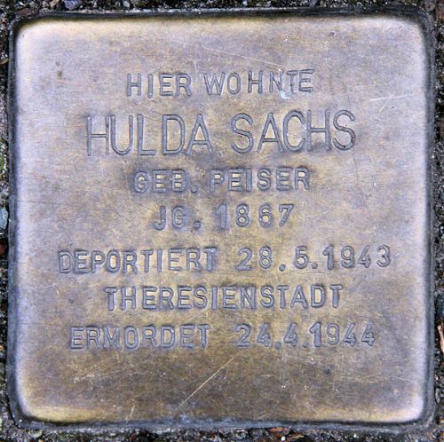 Stolpersteine Mainzer Strae 16 #3