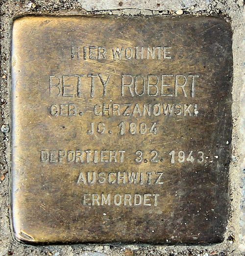 Stolpersteine Prinzregentenstraße 7 #2