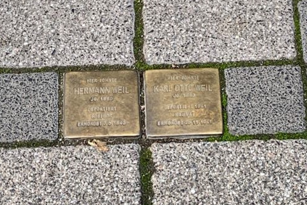 Stumbling Stones Bahnhofstraße 5 #1