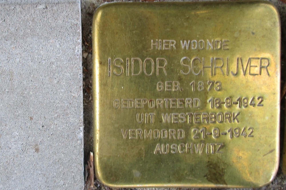 Stumbling Stones Sarphatistraat 18b #2