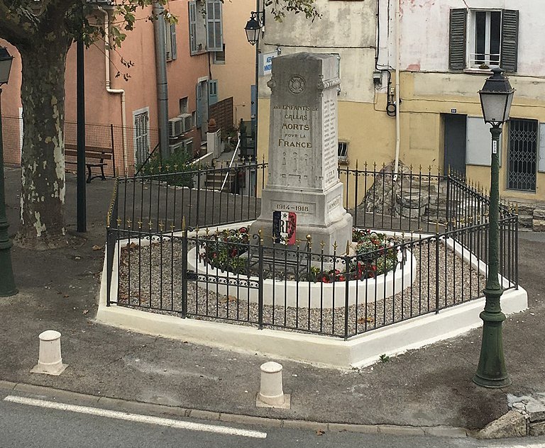 Oorlogsmonument Callas