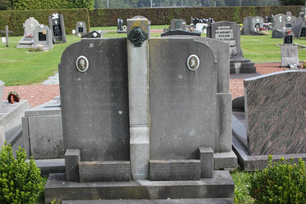 Belgische Oorlogsgraven Nieuwerkerke #2