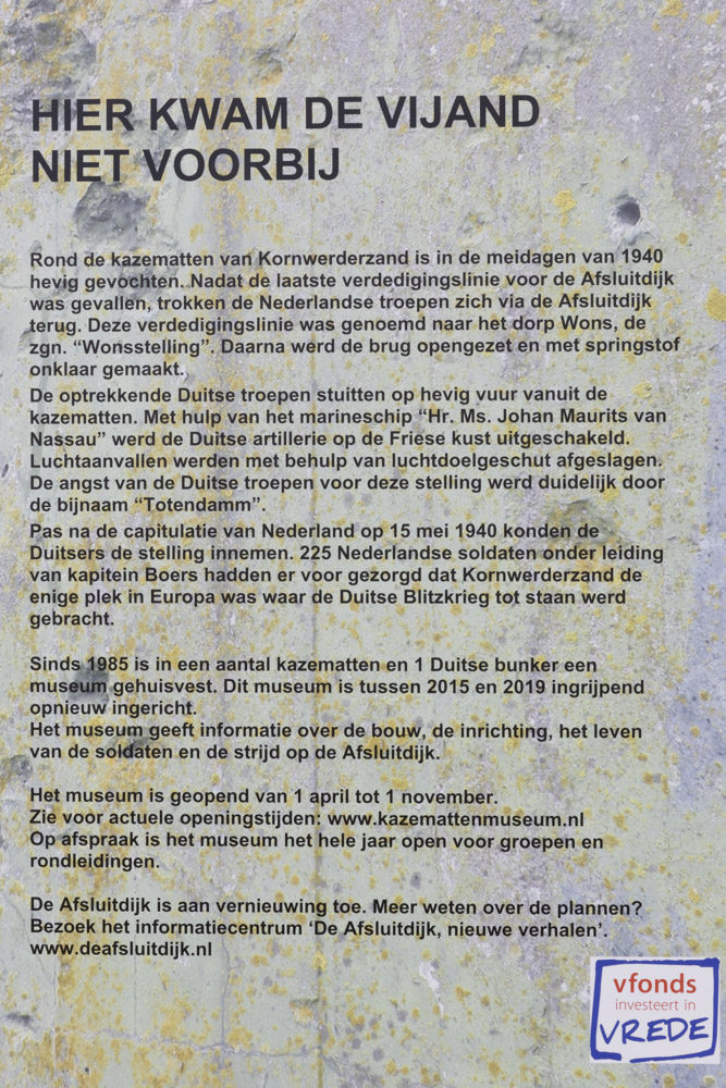 Information Sign 'The enemy did not pass here' #3