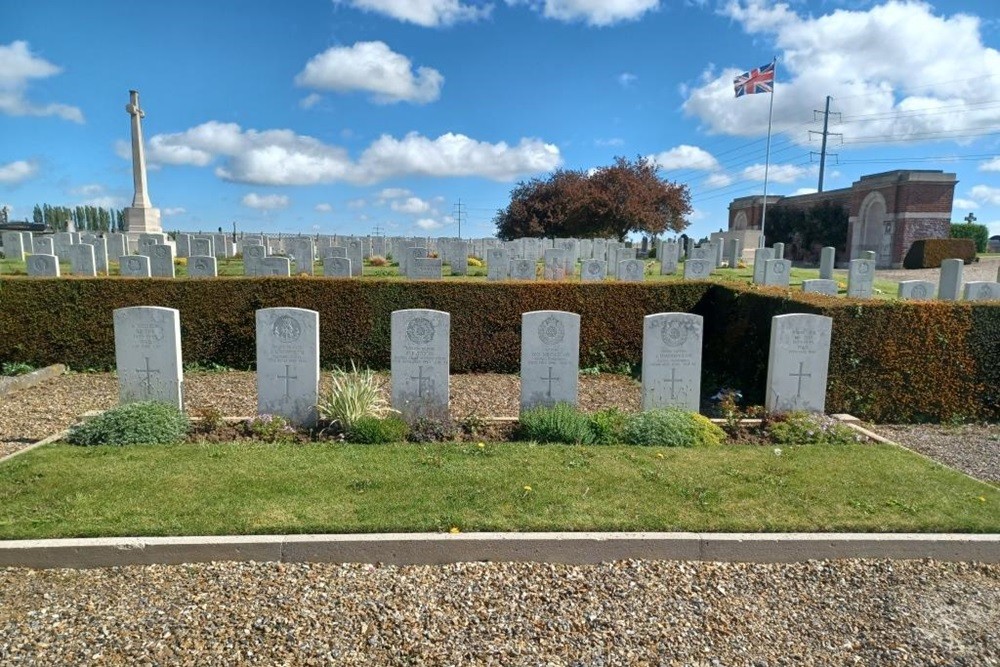 Oorlogsgraven van het Gemenebest Aire-sur-la-Lys