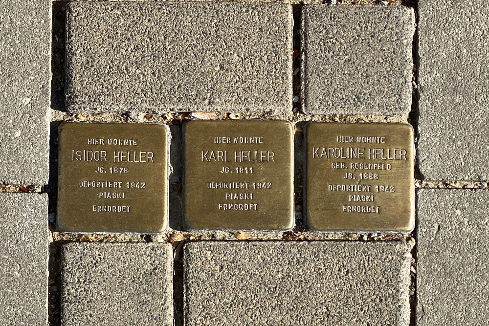 Stolpersteine Greflingerstraße 3 #1