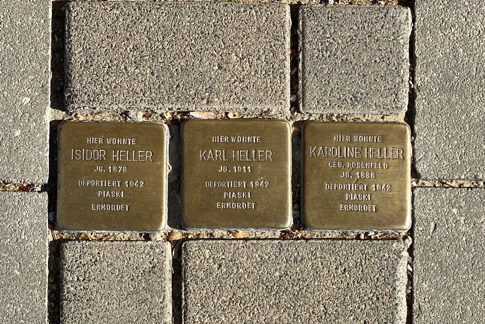 Stolpersteine Greflingerstrae 3 #1