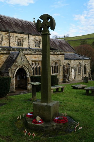 Oorlogsmonument Burnsall #1