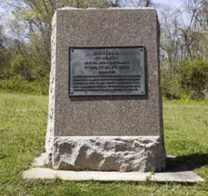 Monument 4th Minnesota Infantry (Union)