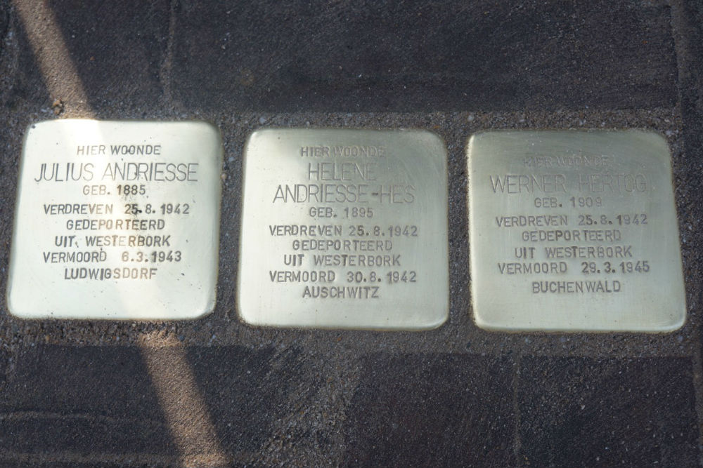 Stolpersteine Brugstraat 16 #1