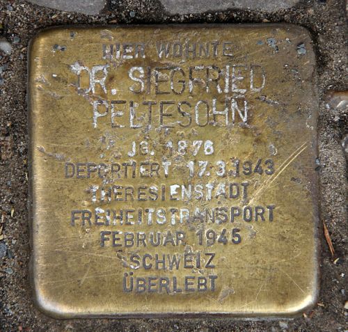 Stumbling Stones Rankestraße 9 #2