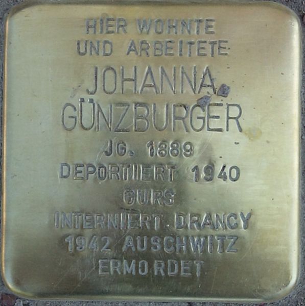 Stolpersteine Bahnhofstraße 25 #2