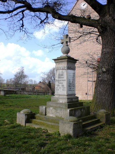 Oorlogsmonument Dodendorf