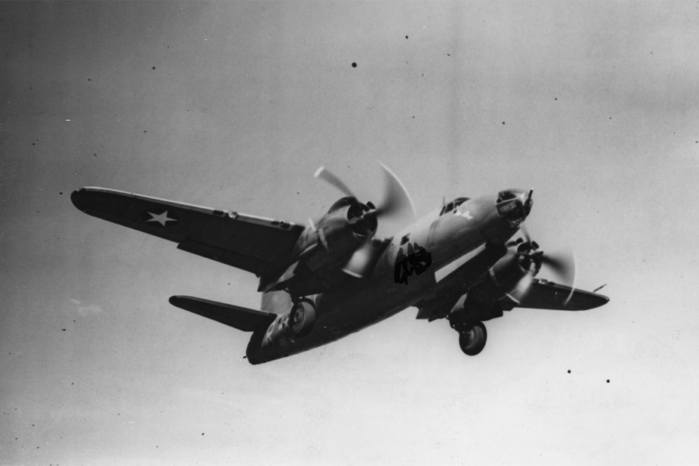 Crashlocatie Martin B-26 Marauder 40-1417 #1