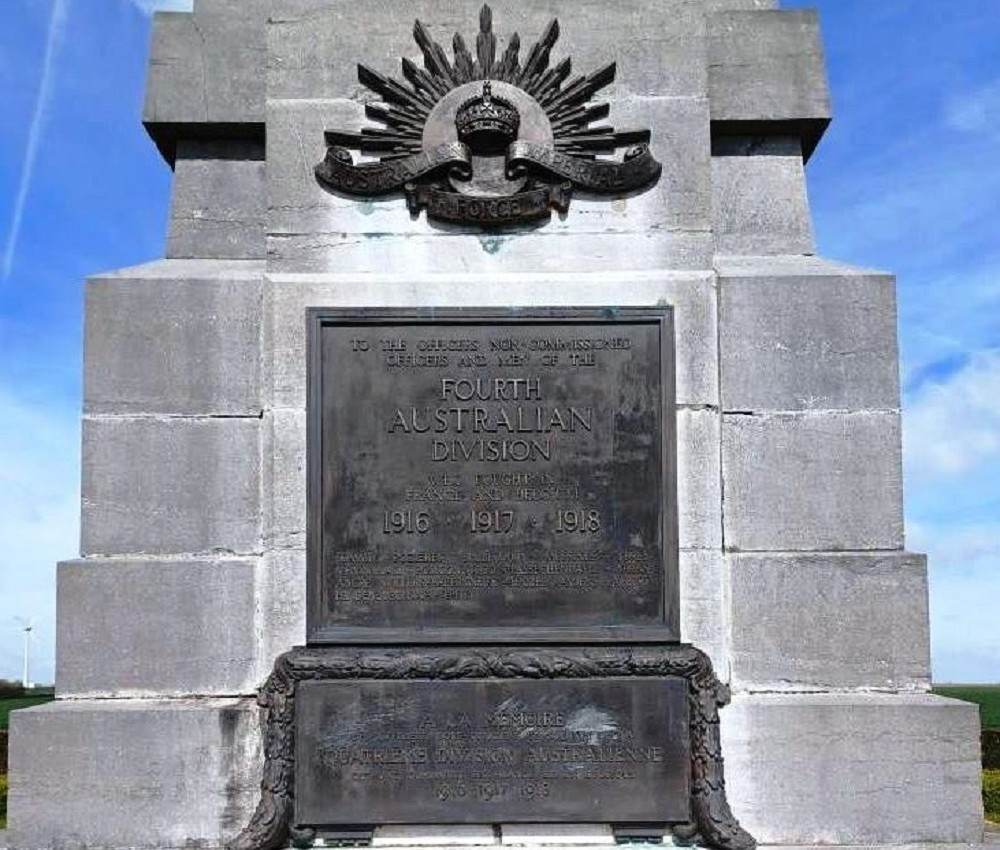 Monument 4th Australian Division #3