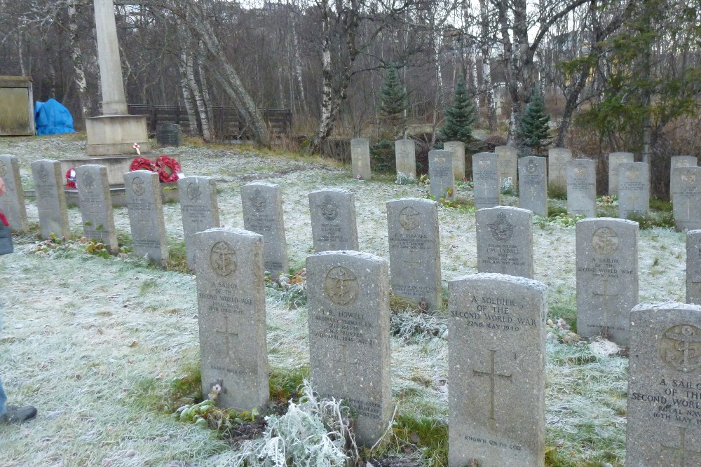 Oorlogsgraven van het Gemenebest Narvik #1