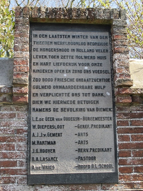 Monument Voedseltransport Holwerd #3