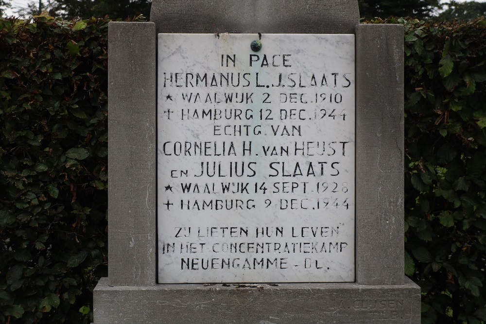 Dutch War Graves General Cemetery Bloemendaal Waalwijk #2