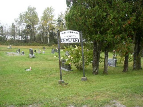 Oorlogsgraf van het Gemenebest Black's Harbour Community Cemetery #1