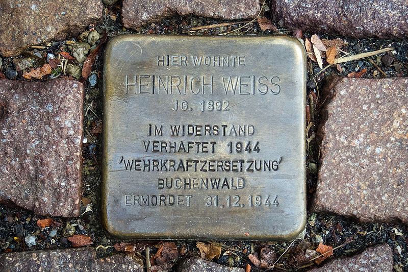 Stolperstein Felsenstraße 61 #1