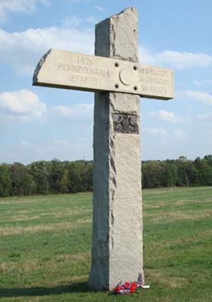 Monument 142nd Pennsylvania Volunteer Infantry