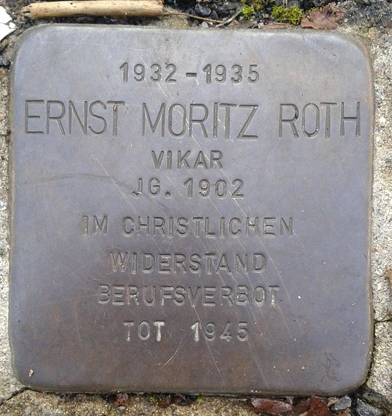 Stolperstein Alte Schulstrae #1