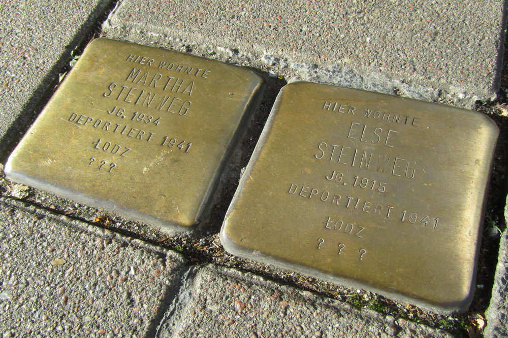 Stumbling Stones Königstraße #1