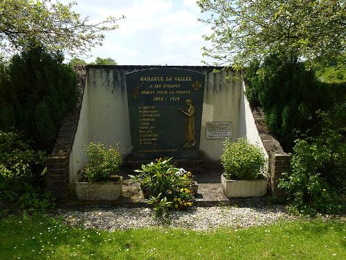 Oorlogsmonument Bailleul-la-Valle #1