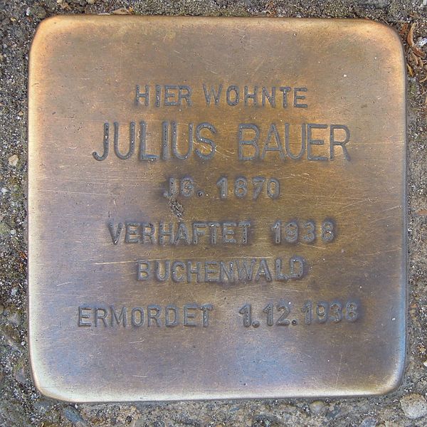 Stolpersteine Darmstädter Straße 5 #2