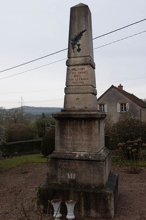 Monument Eerste Wereldoorlog Velogny