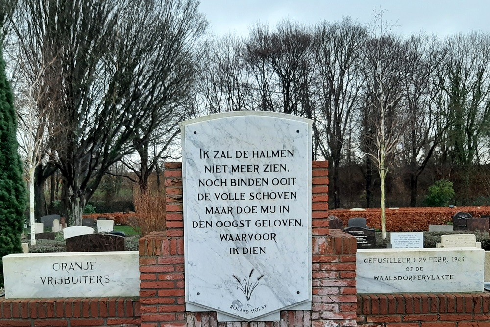 Monument de Oranje Vrijbuiters #2