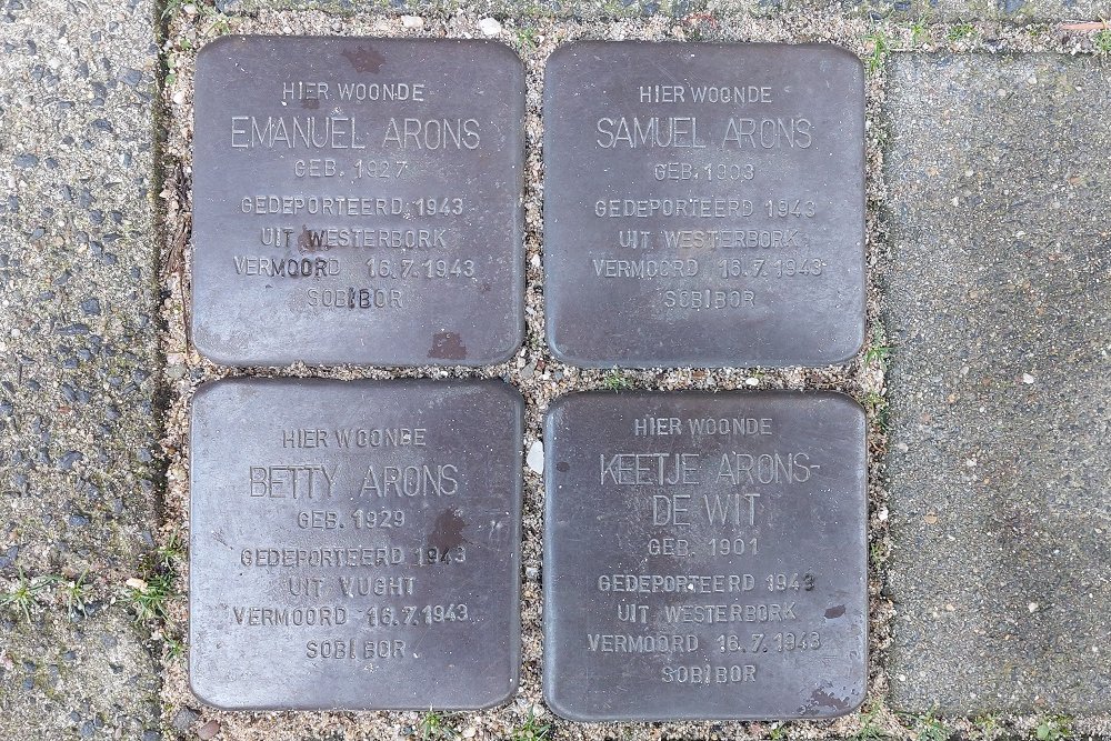 Stolpersteine Burgemeester Meineszlaan 39a #1