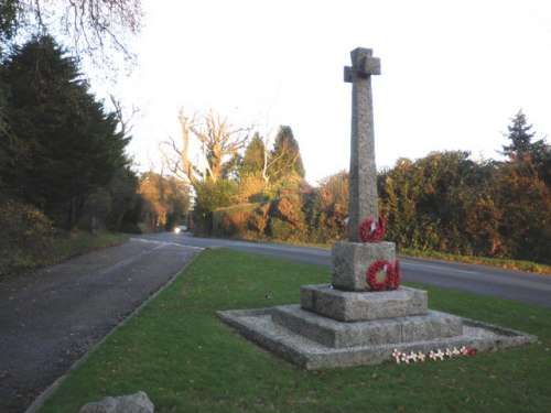 Oorlogsmonument West Hill