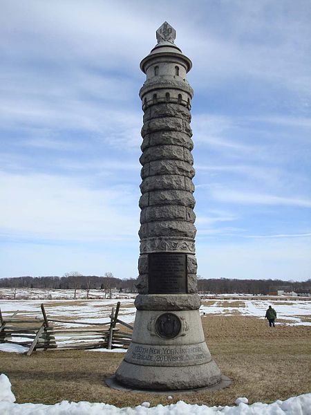 120th New York Volunteer Infantry Regiment Monument #1