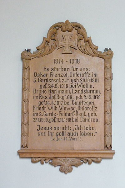 World War I Memorial Bad Breisig #1