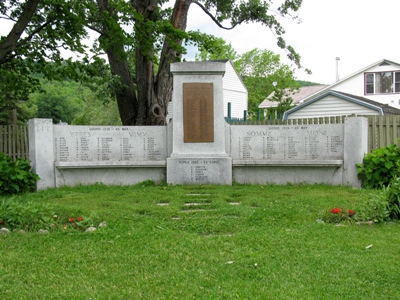 Oorlogsmonument North Hatley