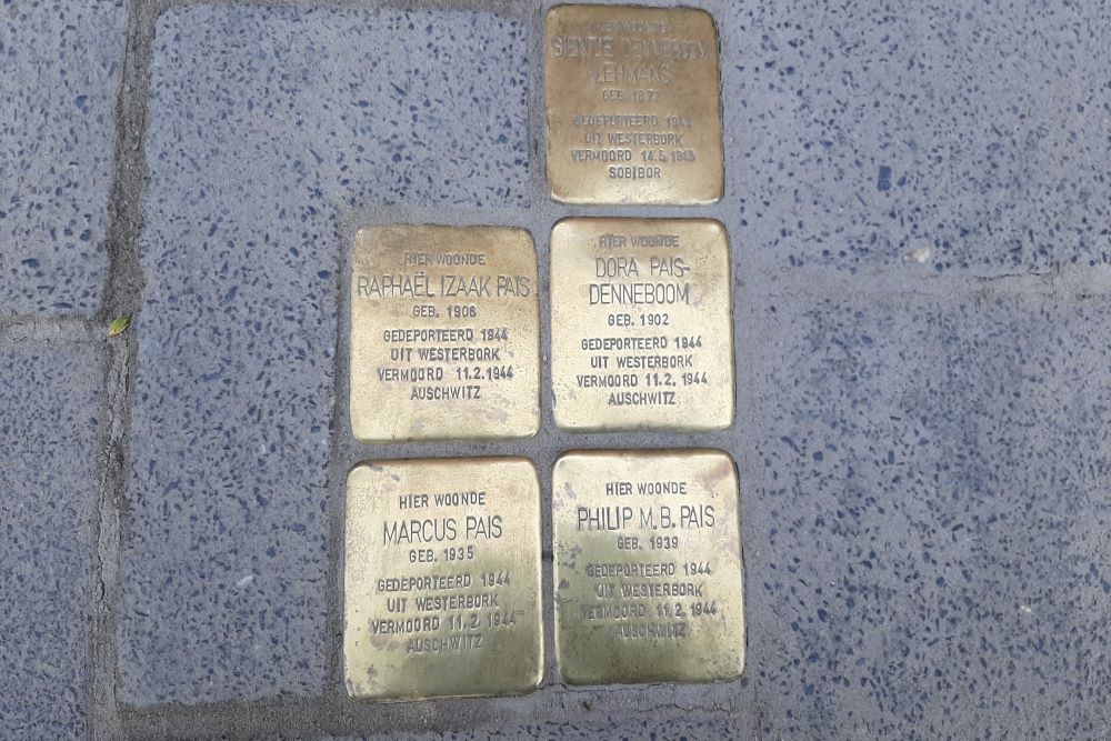 Stolpersteine Doctor C. Hofstede de Grootkade 4