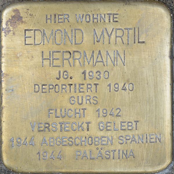 Stolpersteine Bahnhofstraße 25 #3