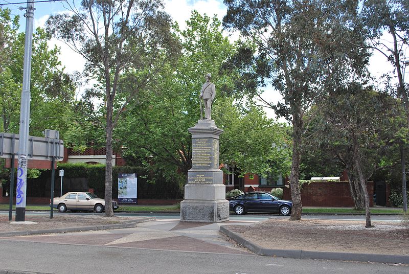 Boer War Memorial Brunswick