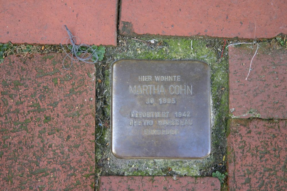 Stolperstein Fischpfortenstrasse 18