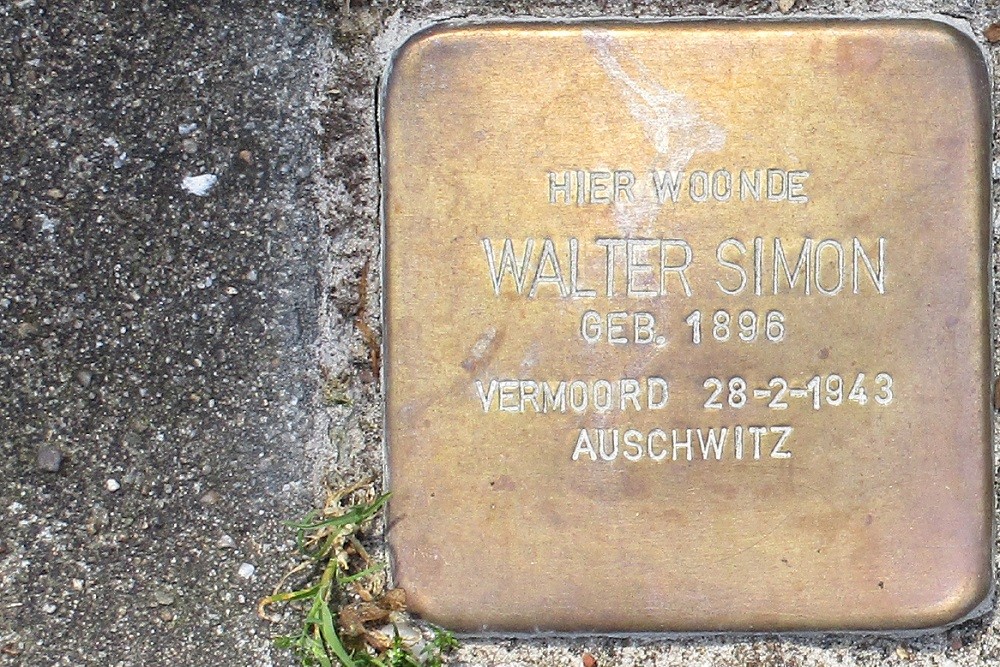 Stolpersteine R.J. Schimmelpenninckstraat 22 #2