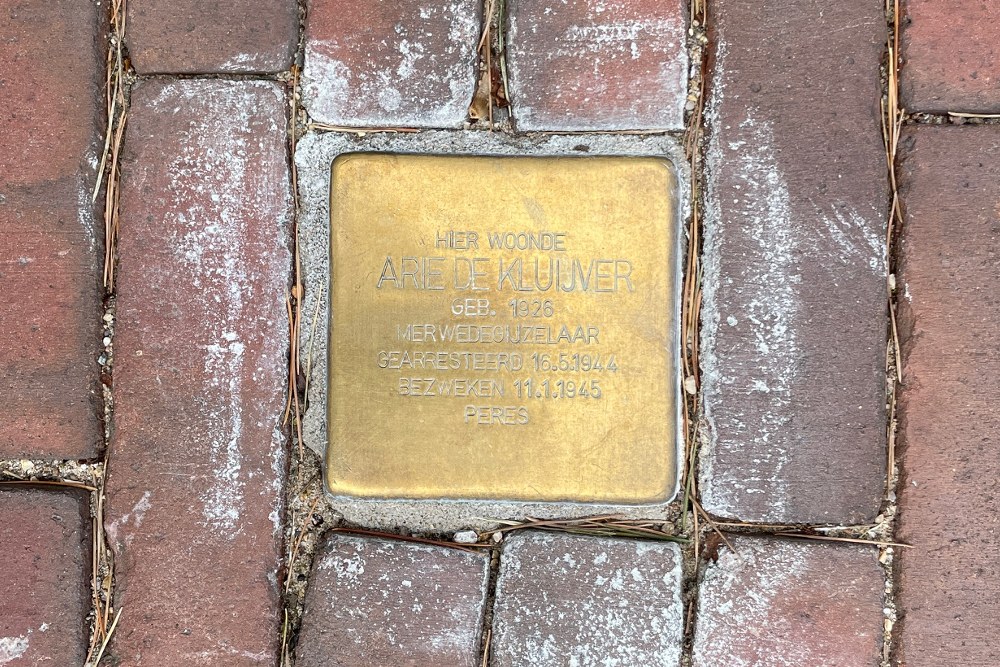 Stolperstein Molendijk 25 (voormalig C 211) #1