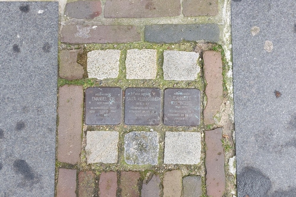 Stolpersteine Korte Havenstraat 10 #4